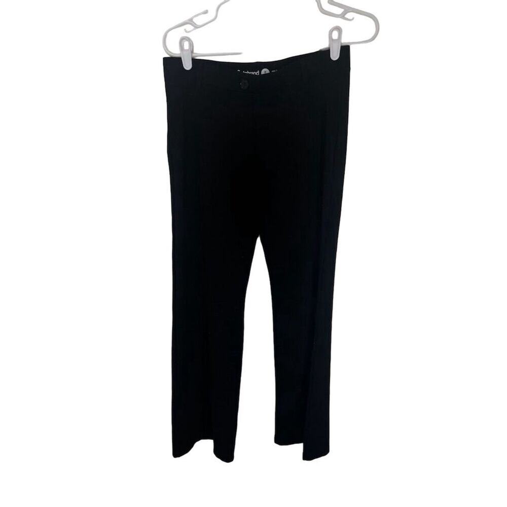 Betabrand Women's Black Dress Pants Size M Fitted Pull-On Style Petite